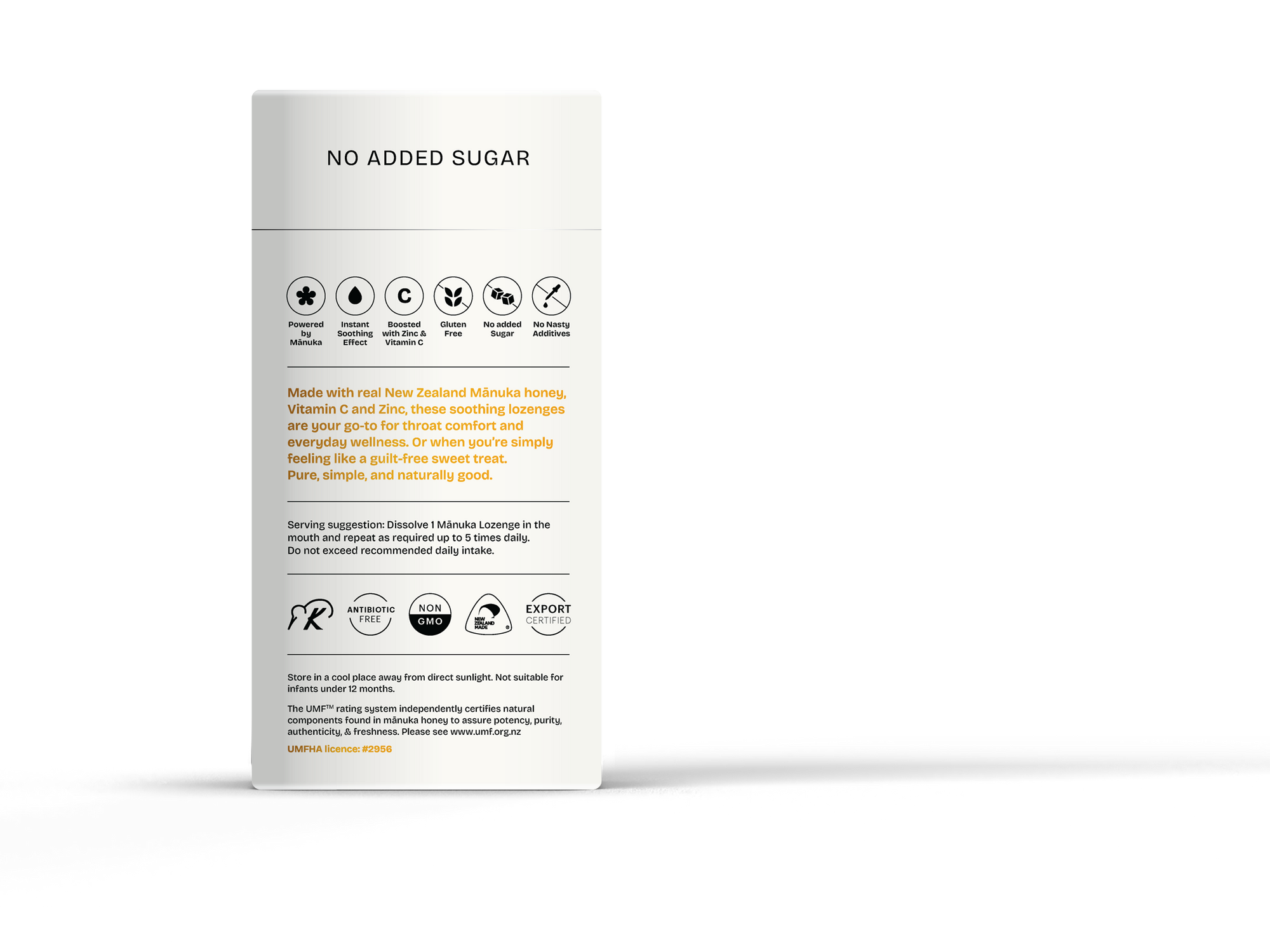 Mānuka Honey + Lemon Lozenges